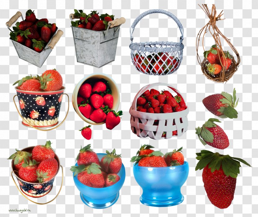 Strawberry Food Fruit Desktop Wallpaper Transparent PNG
