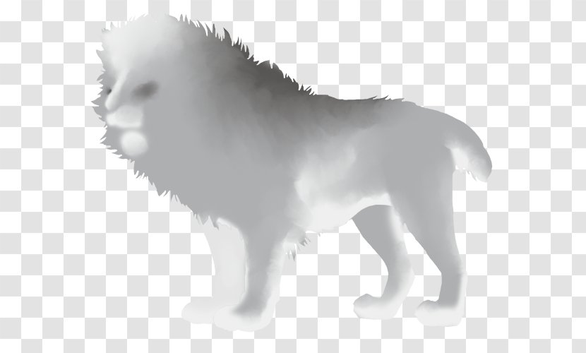 Dog Breed Samoyed Puppy Lion Whiskers - Black And White Transparent PNG