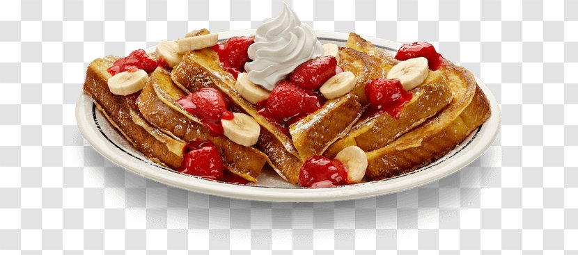 French Toast Pancake Cuisine IHOP - Frozen Dessert Transparent PNG