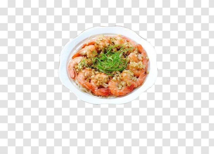 Seafood Caridea Longjing Tea Shrimp Garlic - Steaming - Hot Lobster Transparent PNG