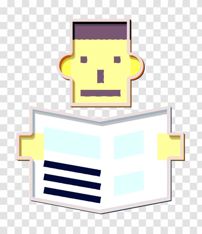 Newspaper Icon Reading Icon Reader Icon Transparent PNG