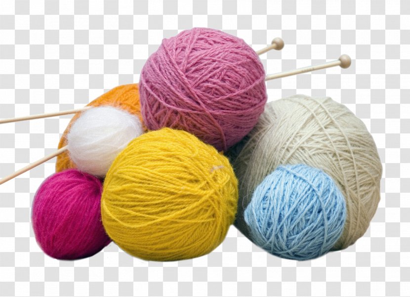 Yarn Textile Woolen Knitting - Stitch - Shawl Transparent PNG