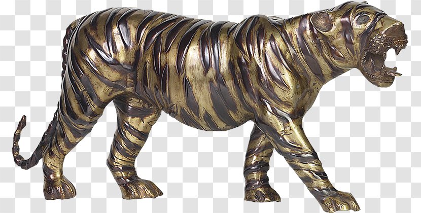 Tiger Cat Terrestrial Animal Clip Art - Big Cats Transparent PNG