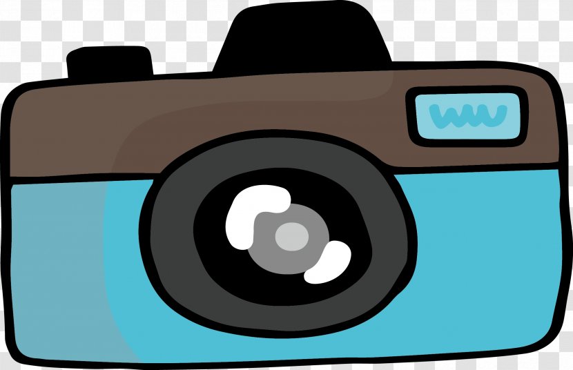 Camera Cartoon Clip Art - Nikon - Vector Material Transparent PNG