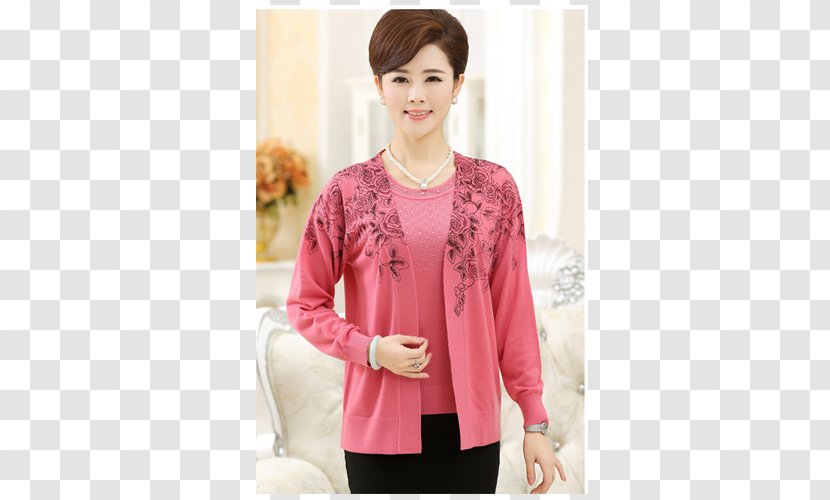 Cardigan Sleeve Blouse Poncho Woman Transparent PNG