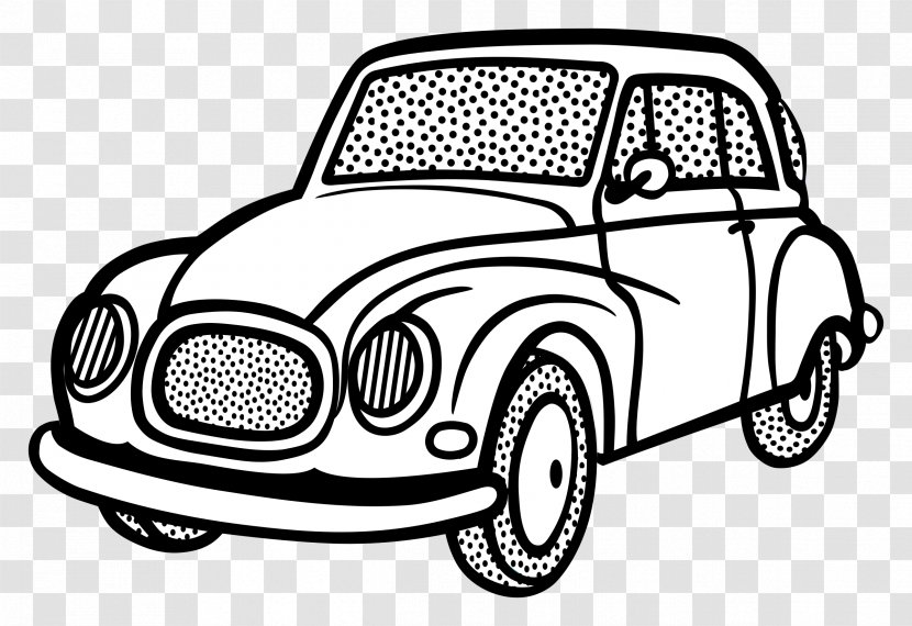 Car Line Art Drawing Clip - Vehicle Door - Trunk Transparent PNG