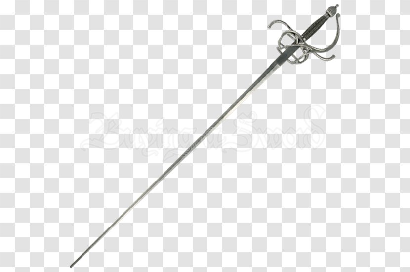 Practical Rapier Blade Sword Parrying Dagger - Swordsmanship Transparent PNG