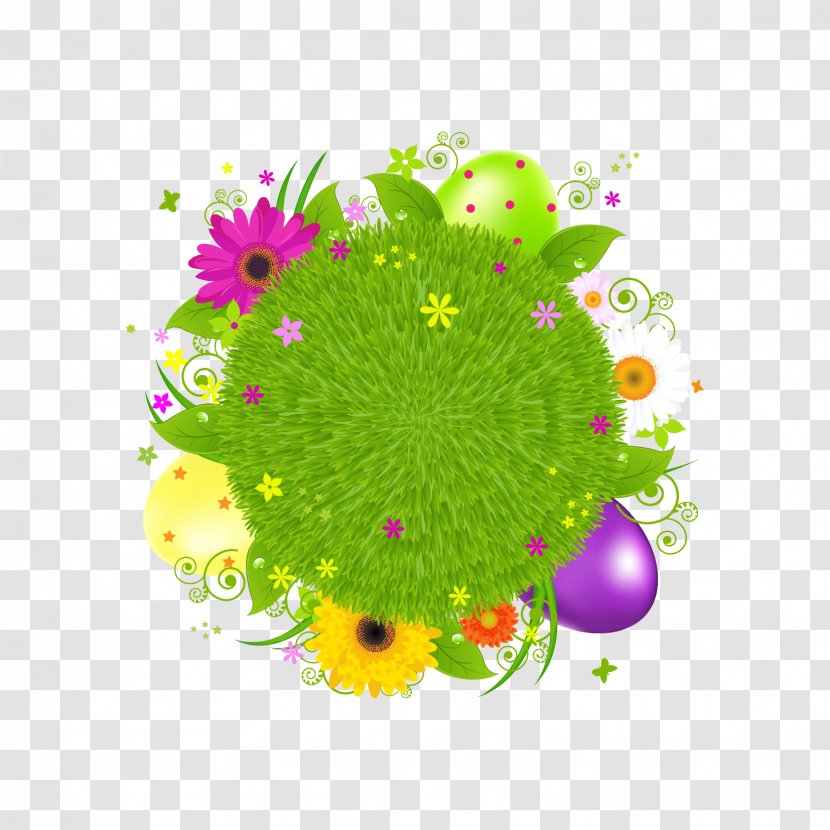 Easter Bunny Clip Art - Flora - Color Pattern Free Download Transparent PNG