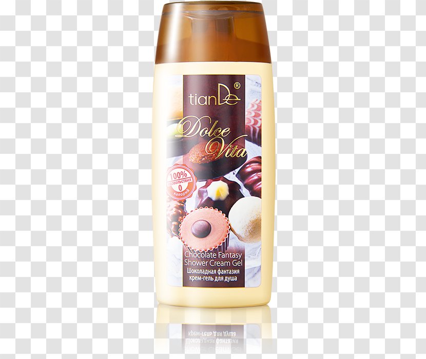 Cream Shower Gel Milk Chocolate Transparent PNG