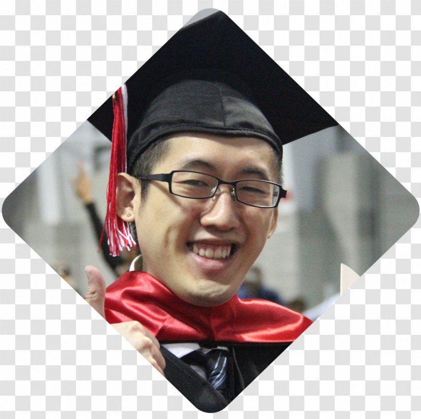 Glasses Academician Graduation Ceremony Square Academic Cap Transparent PNG