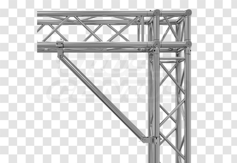 Structure Truss Steel Cross Bracing Hollow Structural Section - System - Metal Transparent PNG