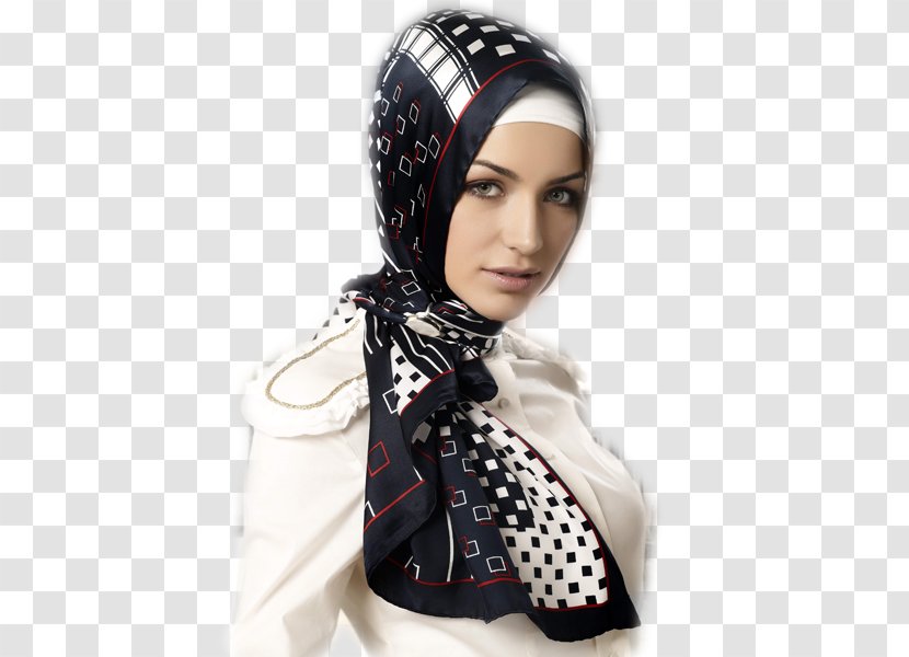 Hijab Scarf Clothing Woman Fashion - Frame Transparent PNG
