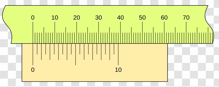 Vernier Scale Linearity Calipers Measuring Instrument - Measurement - Lineal Transparent PNG