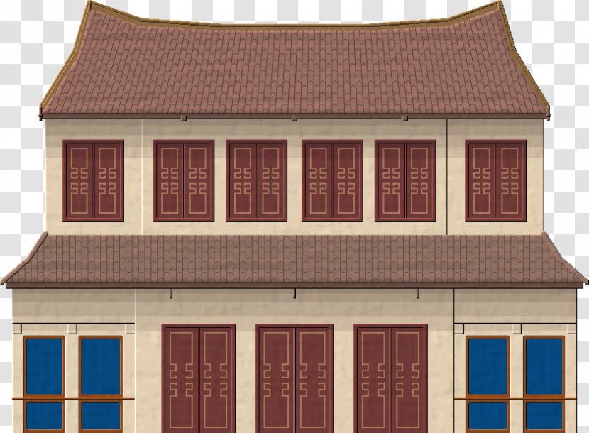 Building Drawing Facade House Shed - Elevation - Indonesian Food Transparent PNG