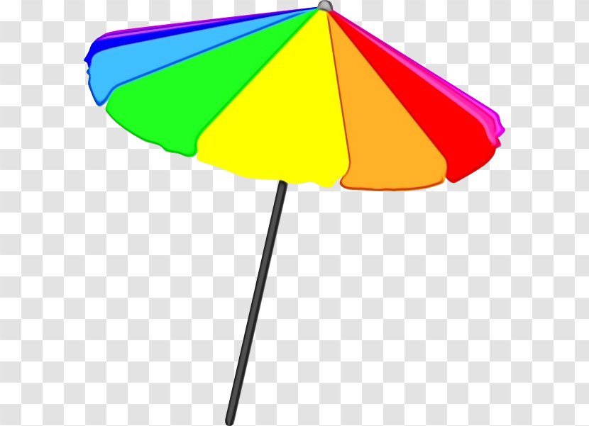 Leaf Line - Yellow - Shade Umbrella Transparent PNG