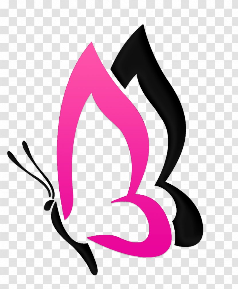 Logo Clip Art - Symbol - Pink Butterfly Decoration Transparent PNG