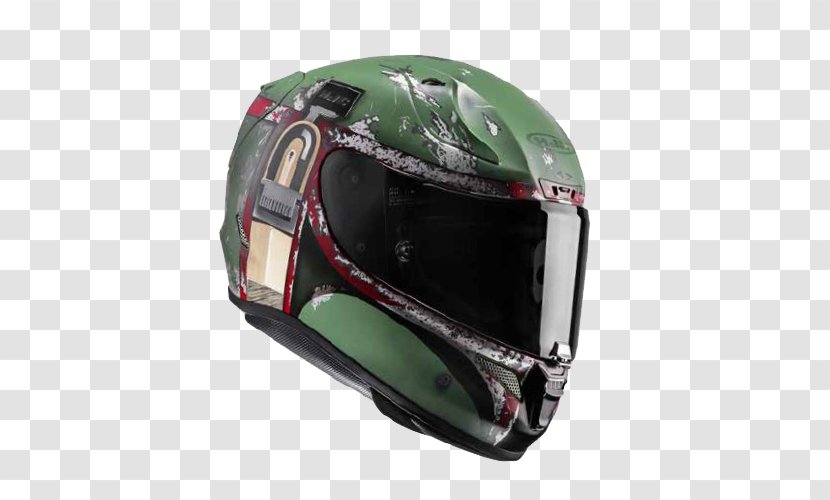 Motorcycle Helmets Boba Fett Kylo Ren HJC Corp. - Bicycle Helmet Transparent PNG