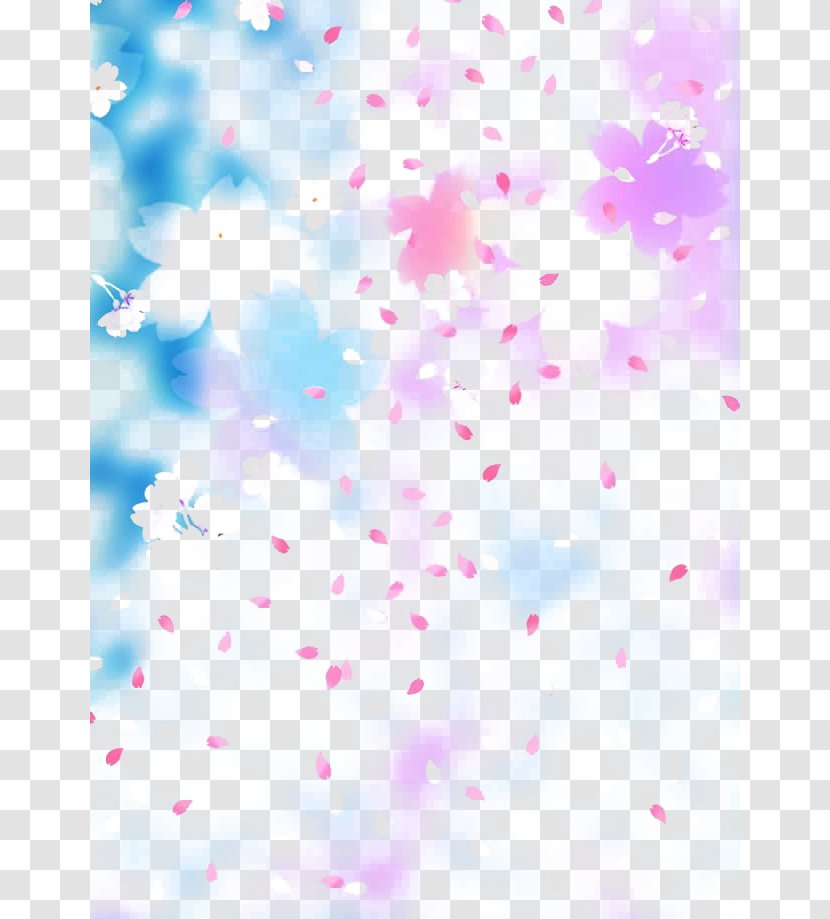 Petal - Pink - Petals Falling Transparent PNG