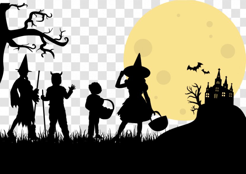 Halloween Costume Child Disguise - Black And White - Design Elements HALLOWEEN Transparent PNG