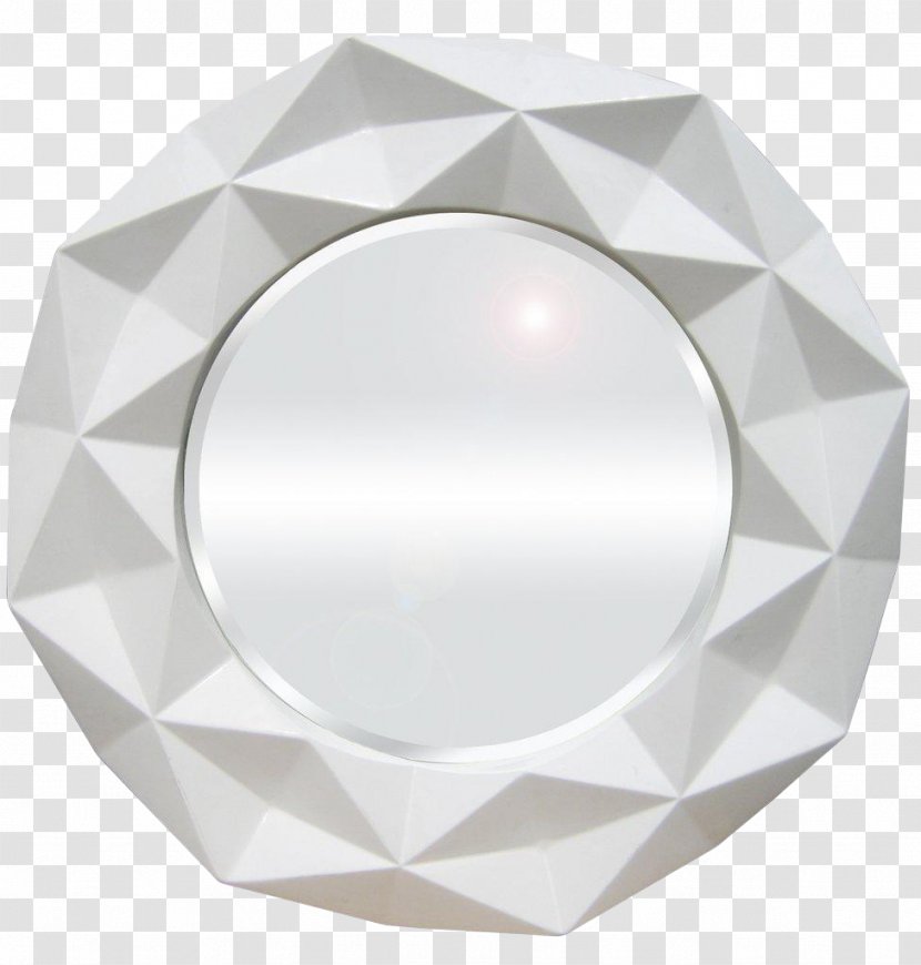 Mirror Image Circle Geometry Pattern - Crystal Transparent PNG