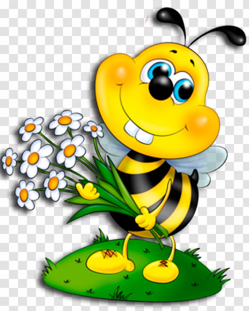 Happiness Greeting Thursday Joy Love - Yellow - Bee Transparent PNG