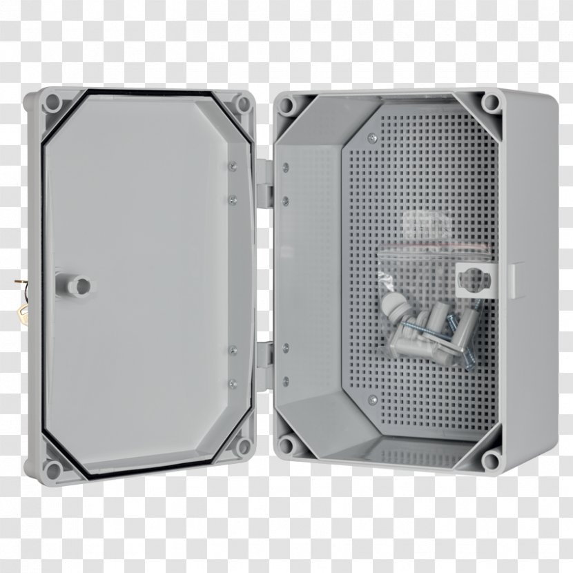 Computer Cases & Housings Plastic Distribution Board IP Code Bottle Crate - Box Transparent PNG
