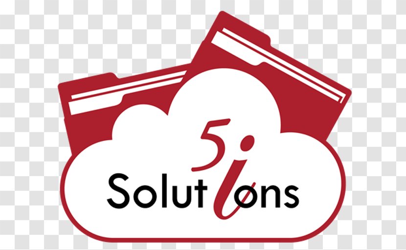 5i Solutions, Inc. Paper Cloud Computing Storage Logo - Physical Bullying Solutions Transparent PNG