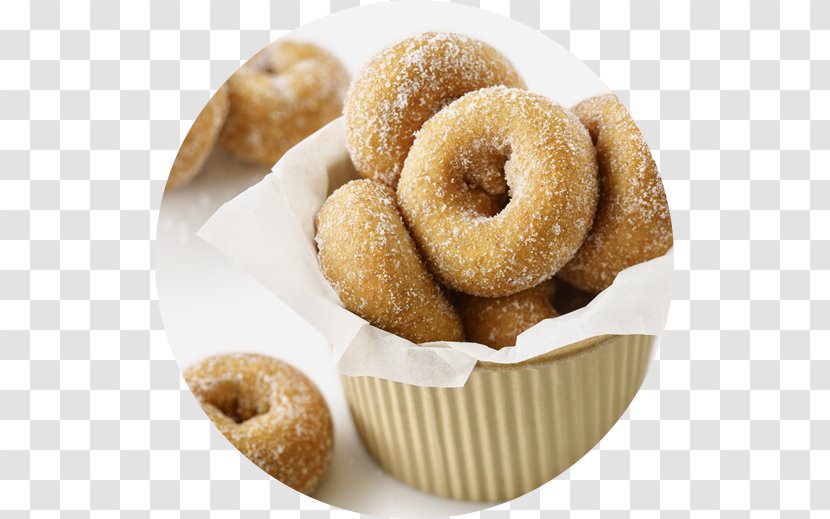 Cider Doughnut Donuts Zeppole Bakery Fritter - Dough - Bagel Transparent PNG