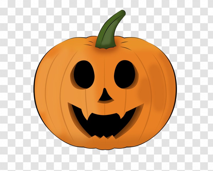 Jack-o'-lantern Calabaza Pumpkin Halloween Clip Art - Fruit Transparent PNG