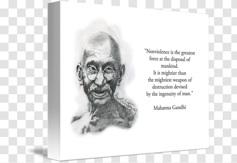 Mahatma Gandhi Art Imagekind Human Behavior Sketch Transparent PNG