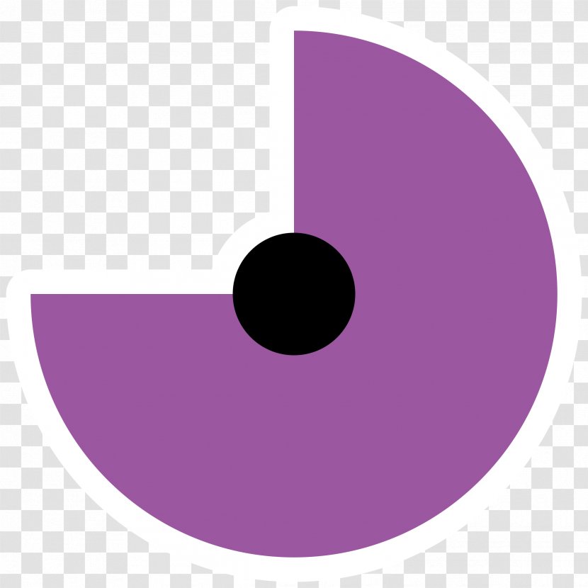 Circle Angle - Purple Transparent PNG
