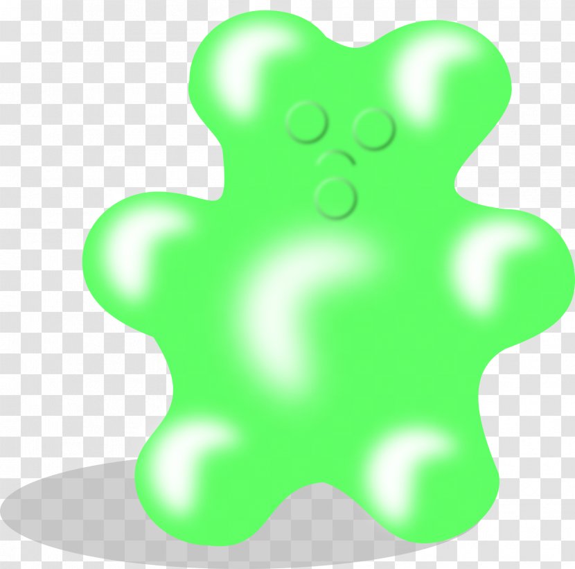I'm A Gummy Bear (The Song) Food - Green - Jelly Transparent PNG