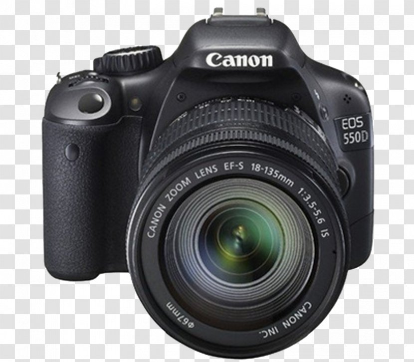 Canon EOS 550D EF-S 18–135mm Lens Mount 500D EF - Mirrorless Interchangeable Camera Transparent PNG