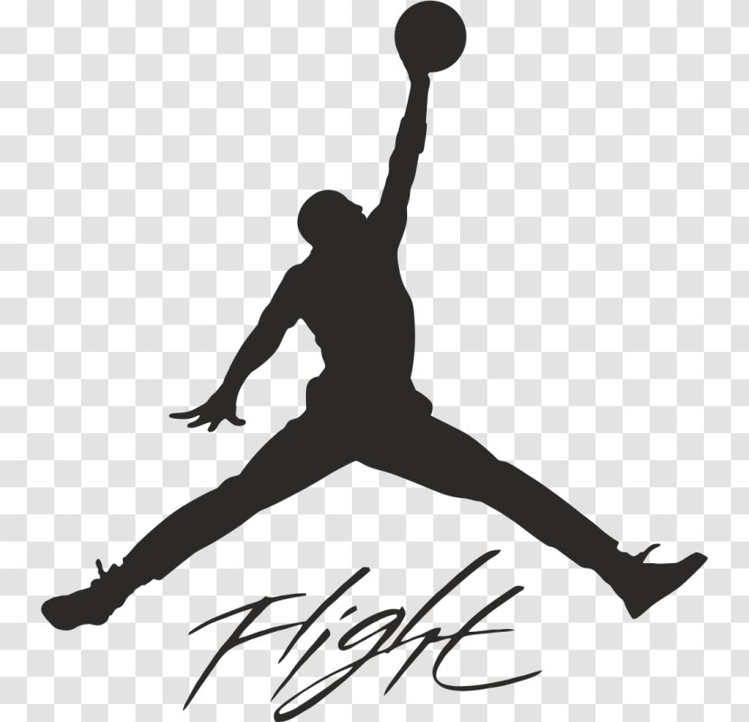 Jumpman Air Jordan Nike Footmotion Sneakers - Silhouette Transparent PNG