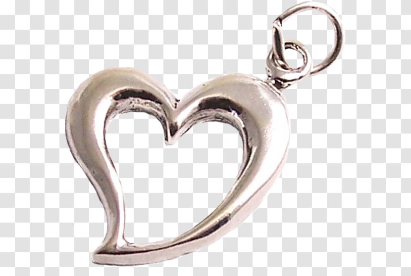 Heart Locket Material Earring Necklace - Jewelry Making Transparent PNG