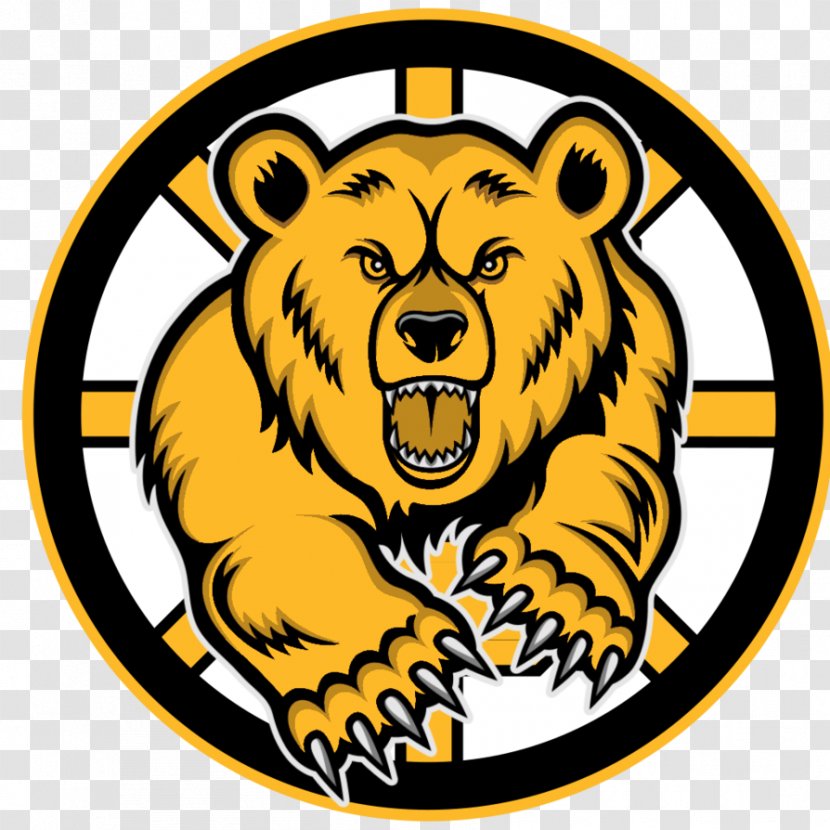 Boston Bruins Logo Bear Telangana - Poster Transparent PNG