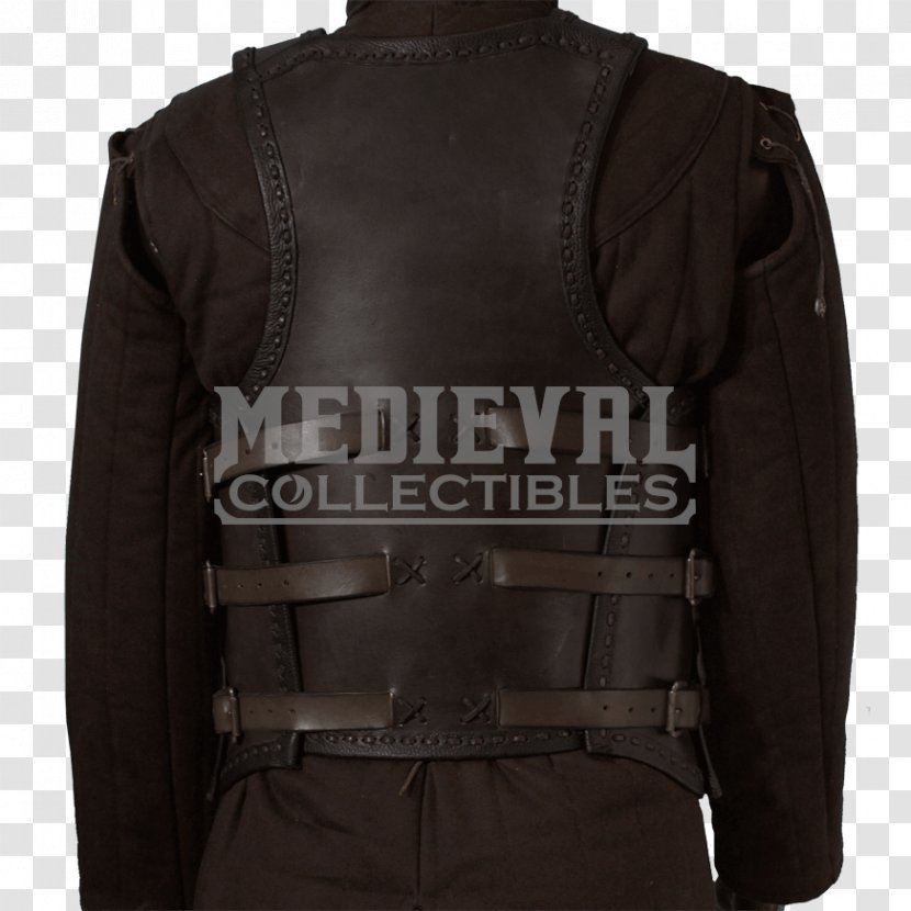 Leather Jacket Outerwear Sleeve - Irish Shamrock Transparent PNG
