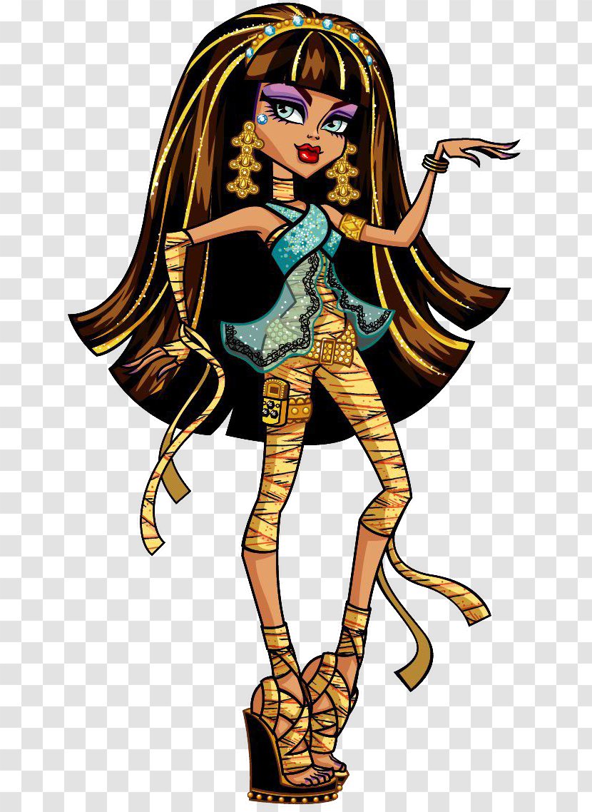 Monster High Cleo De Nile Draculaura Doll Costume Transparent PNG