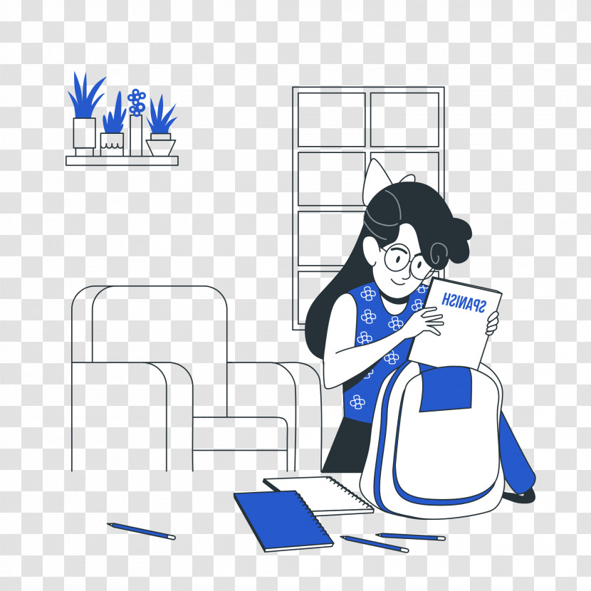 Logo Chair Sitting Cartoon Furniture Transparent PNG