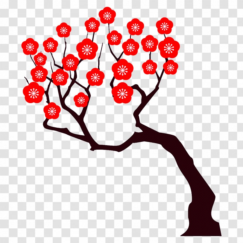 Plant Branch Tree Flower Transparent PNG