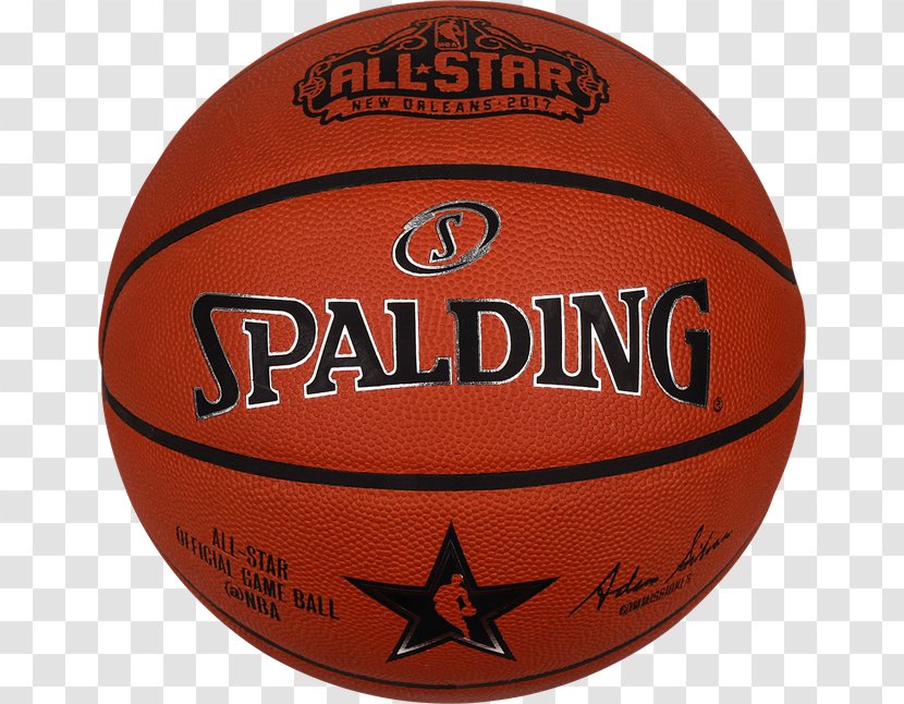 2017 NBA All-Star Game Team Sport Spalding Basketball - Nba Transparent PNG