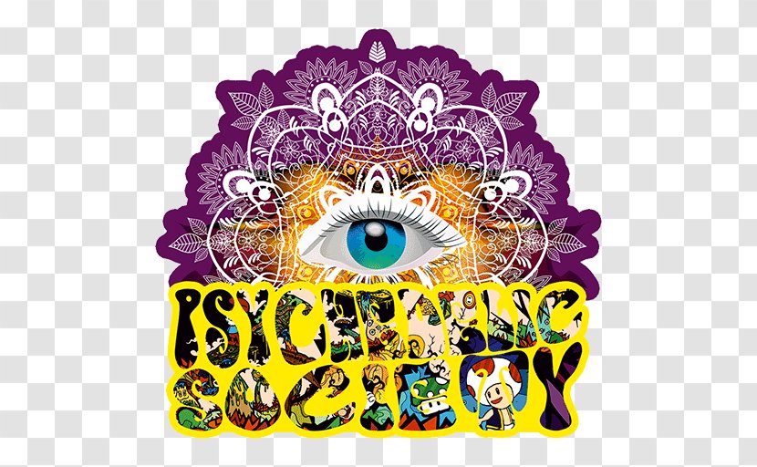 Psychedelic Drug Hippie Psilocybin Mushroom Psychedelia Lysergic Acid Diethylamide - Microdosing - Sociedelic Transparent PNG