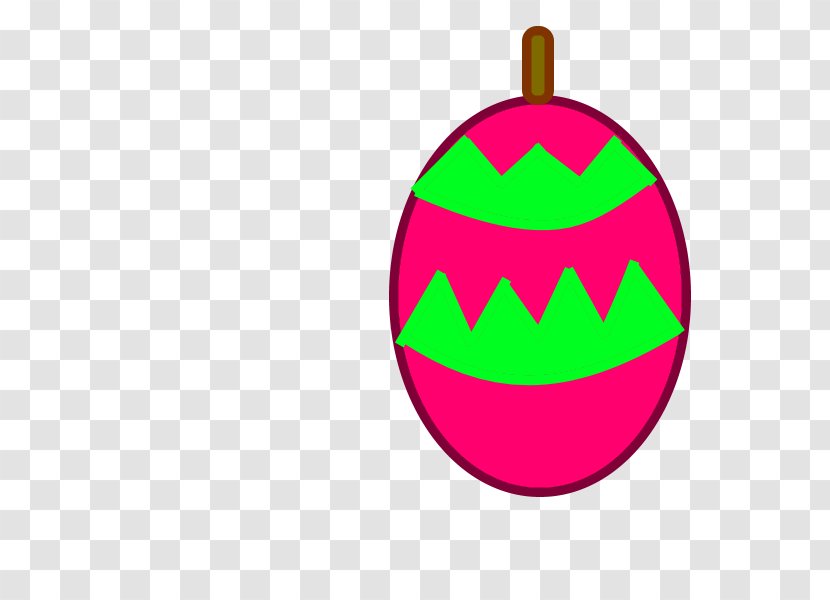 Food Easter Egg Christmas Ornament - Dragon Fruit Transparent PNG