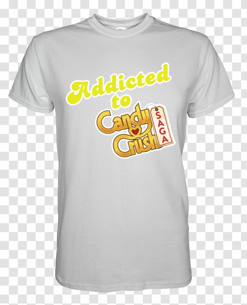 T-shirt Candy Crush Saga Bluza Sleeve Logo - Active Shirt Transparent PNG