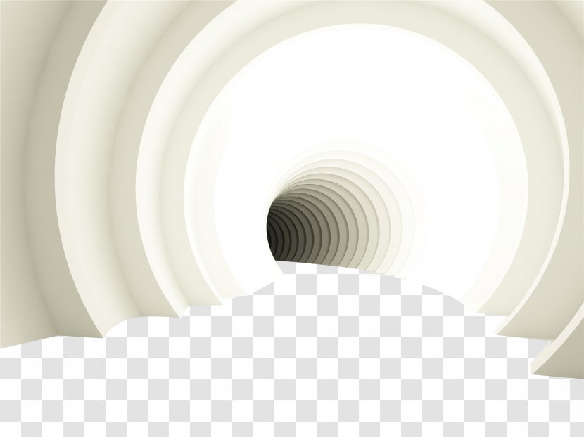 Angle Daylighting - A Spiral Tunnel Gate Transparent PNG