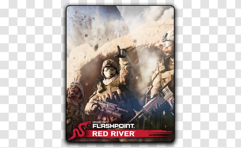 Medal Of Honor: Warfighter Operation Flashpoint: Cold War Crisis Pacific Assault Tom Clancy's Rainbow Six: Rogue Spear - Technology - Red Flash Transparent PNG