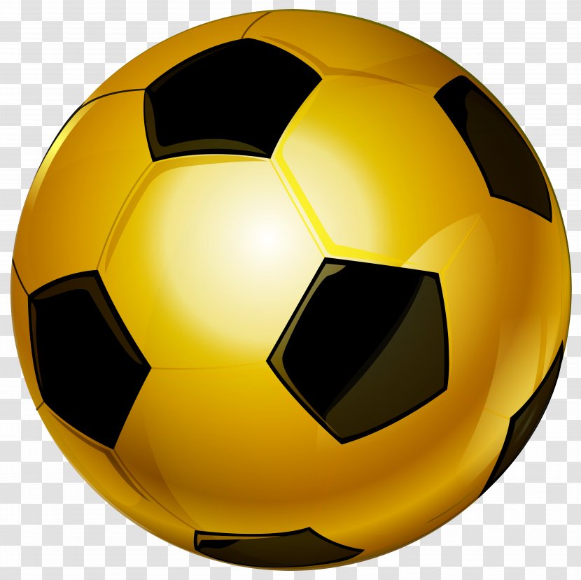 Football Clip Art - Product Design - Gold Soccer Ball Image Transparent PNG