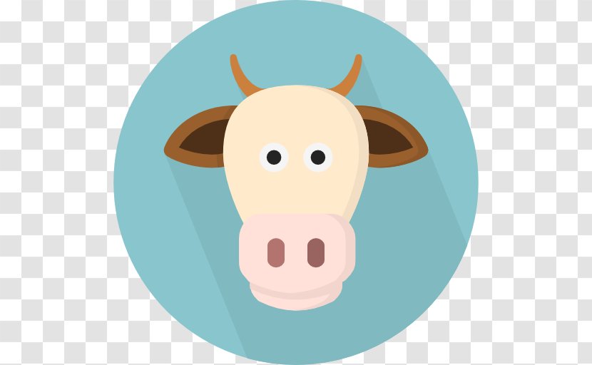 Cattle Icon - Intensive Animal Farming - Cartoon Cow Transparent PNG