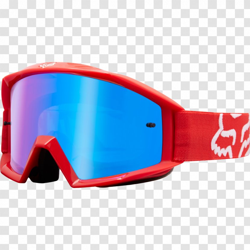 Fox Racing Masque Mask Goggles Motocross Transparent PNG