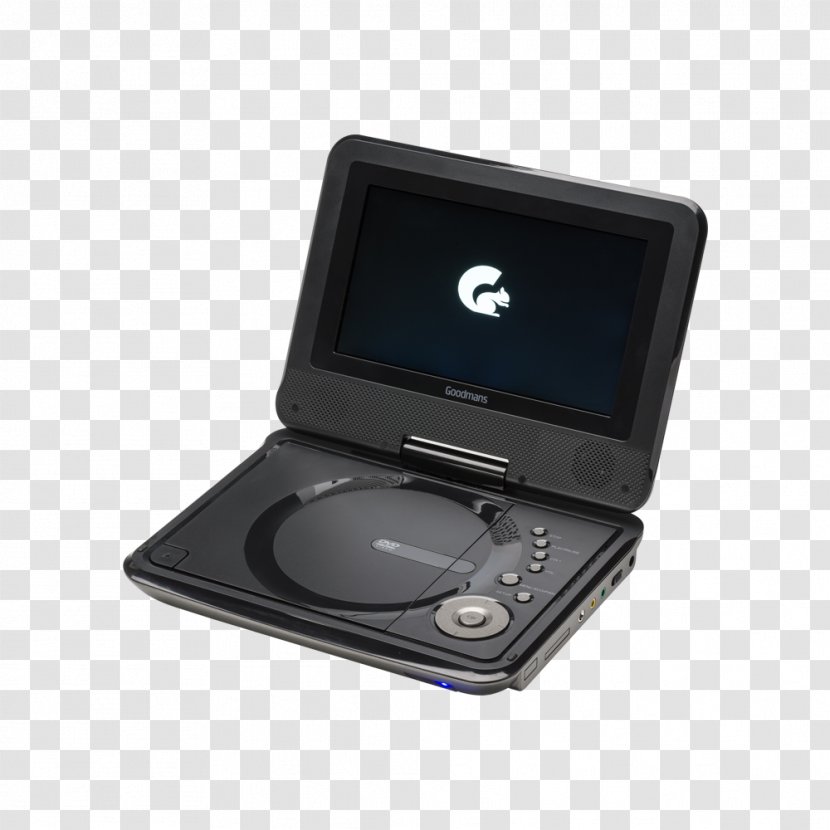 Goodmans GDVDPLY01 Portable DVD Player Amazon.com - Media - Turntable Transparent PNG